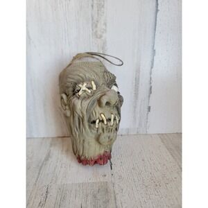 Seasons AS IS miniature voodoo decapitated head vintage rubber Halloween